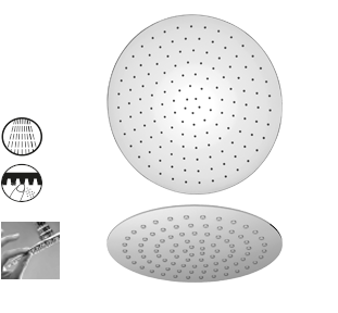 Верхний душ Paini 50CR759UP25E 25см хром